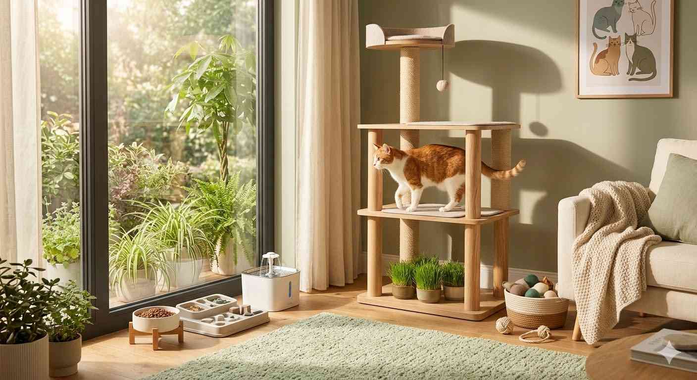 Cover for The Purr-fect Guide: Essential Cat Care for a Happy Feline