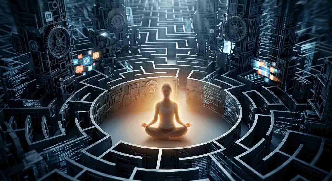 Cover for Navigating the Modern Maze: A Guide to Effective Stress Management