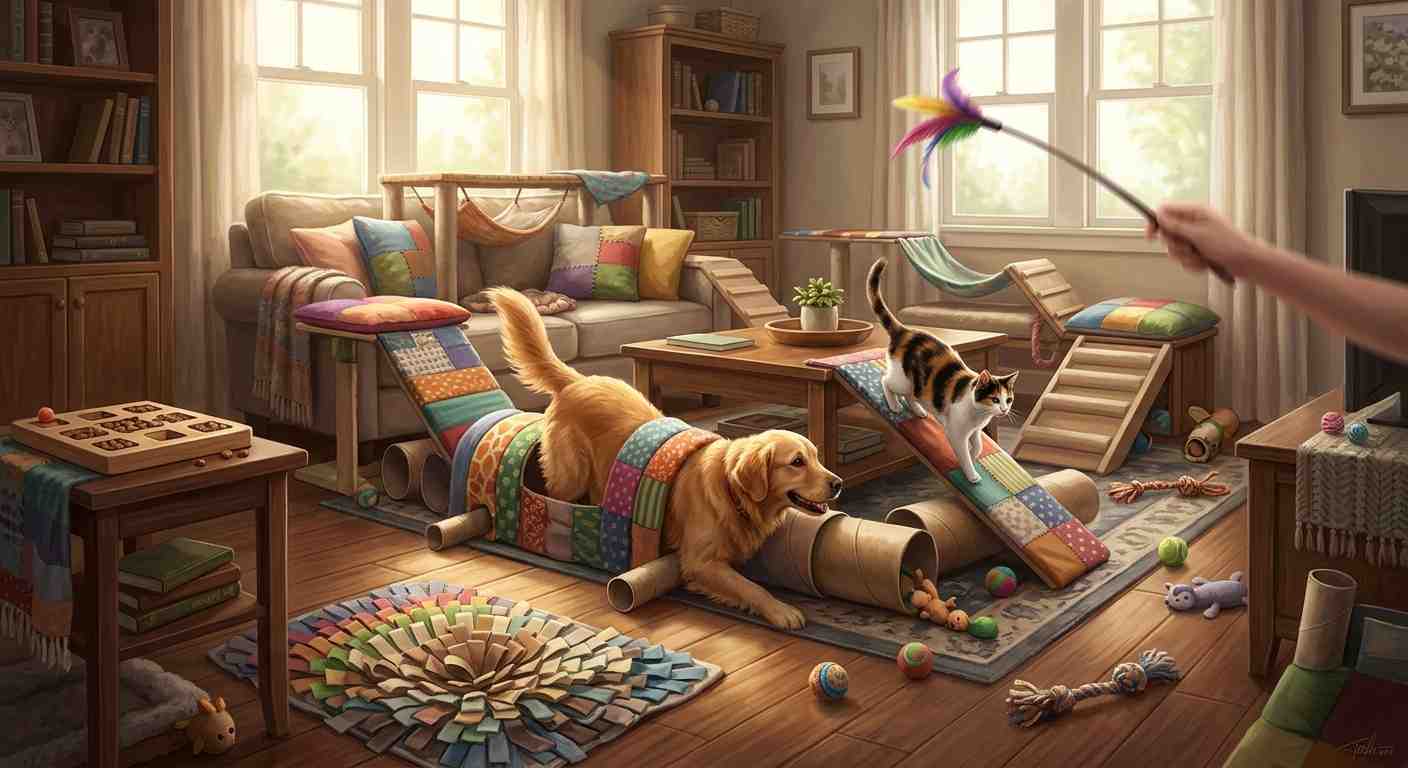 Cover for Unleash the Fun: Engaging Activities for Every Pet