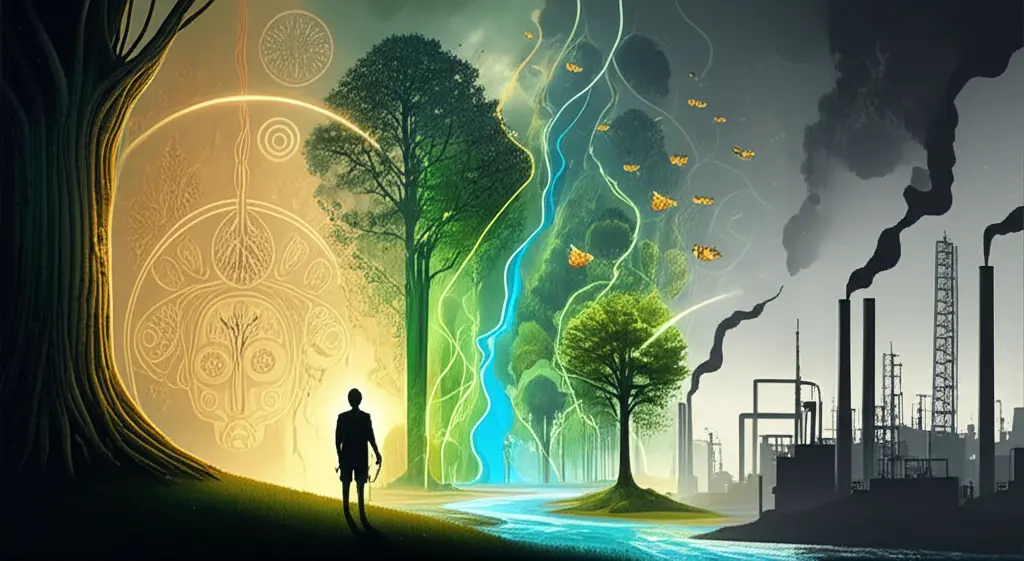 Cover for Exploring the Relationship Between Humans and Nature