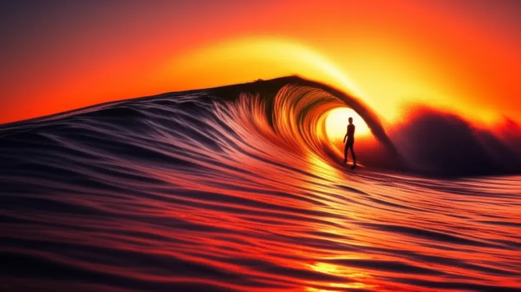 Cover for The Call of the Ocean: Why People Ride Waves