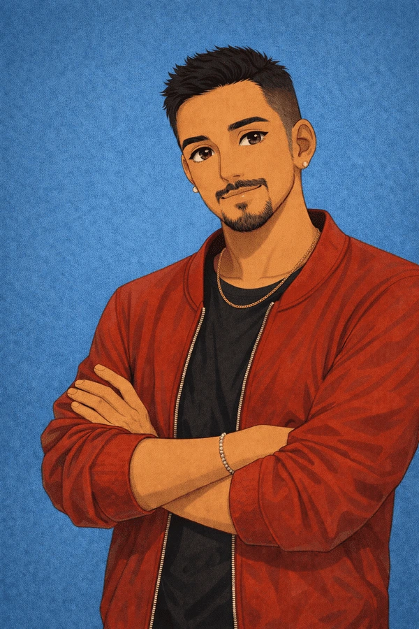Portrait of Ahmed Saleh