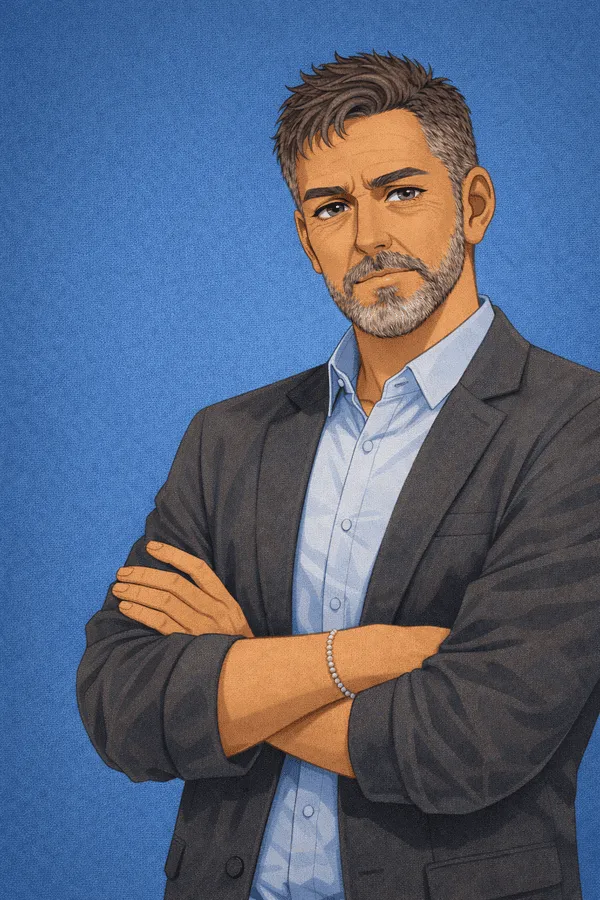 Portrait of Viktor Mikhailov